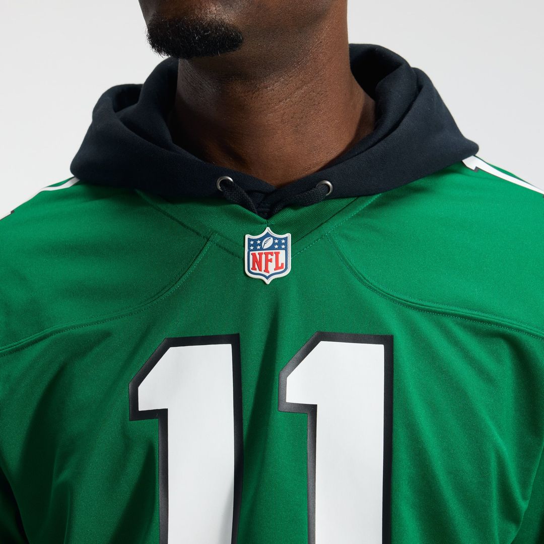 A.J. Brown Philadelphia Eagles Team Jersey - Midnight Green