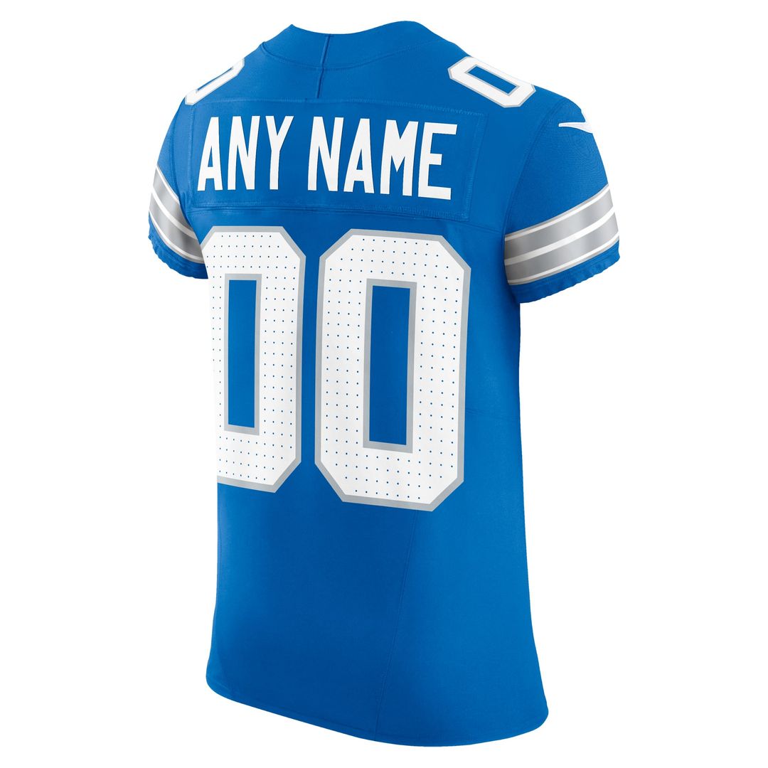 Detroit Lions Alternate Elite Custom Jersey - Black