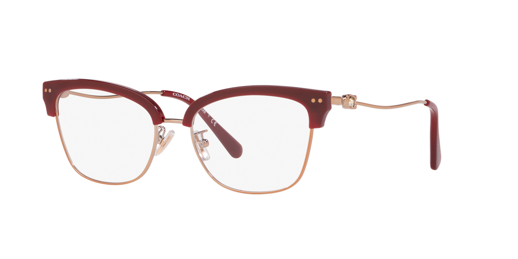 Coach HC5104B Square Eyeglasses - Brown Light Gold