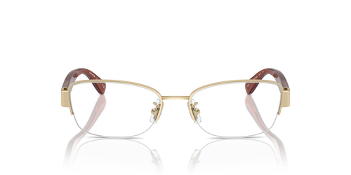 Coach HC5168 Rectangle Eyeglasses - Shiny Light Gold