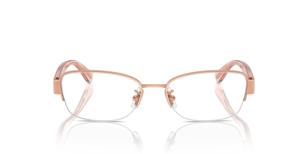 Coach HC5168 Rectangle Eyeglasses - Shiny Rose Gold