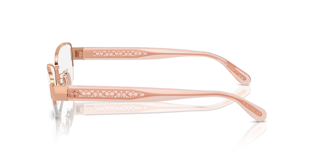 Coach HC5168 Rectangle Eyeglasses - Shiny Light Gold