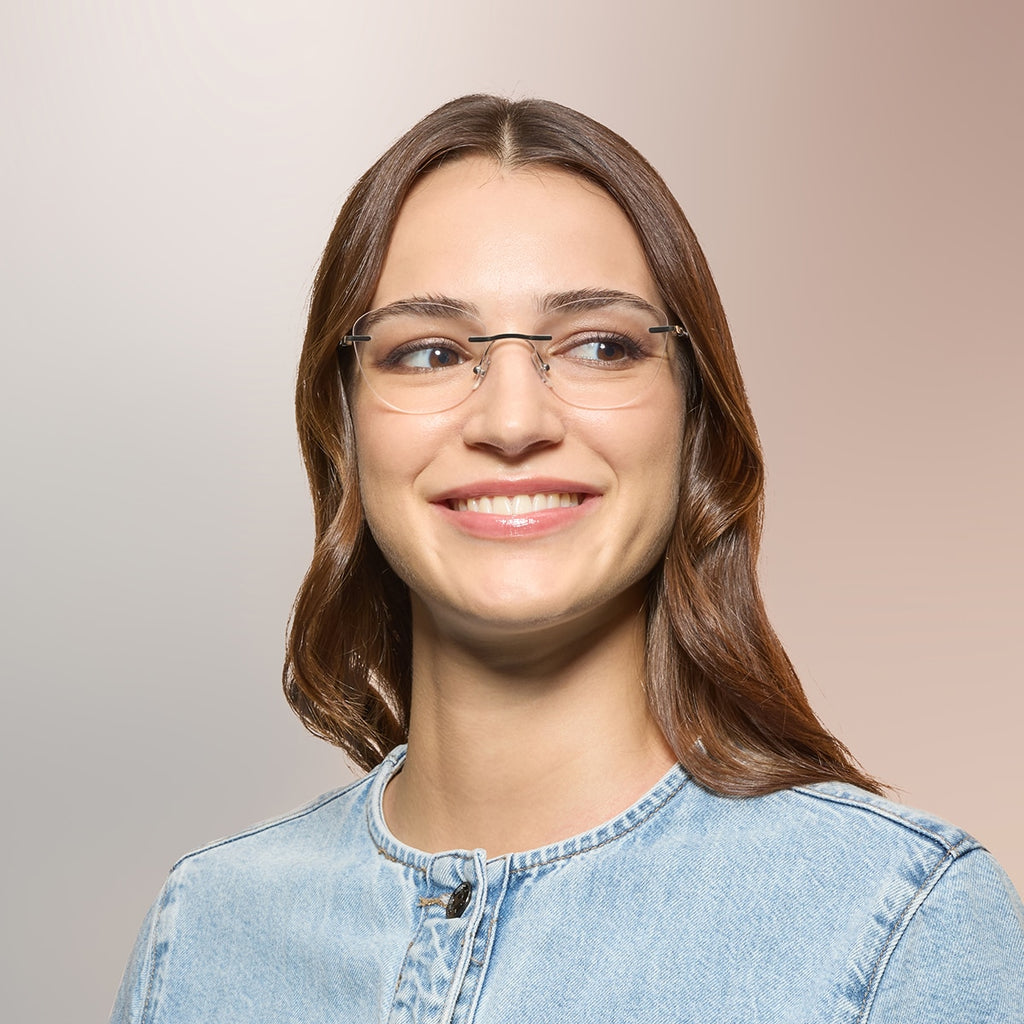 Coach HC5185 Cat Eye Eyeglasses - Shiny Rose Gold