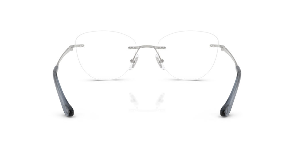 Coach HC5185 Cat Eye Eyeglasses - Shiny Silver