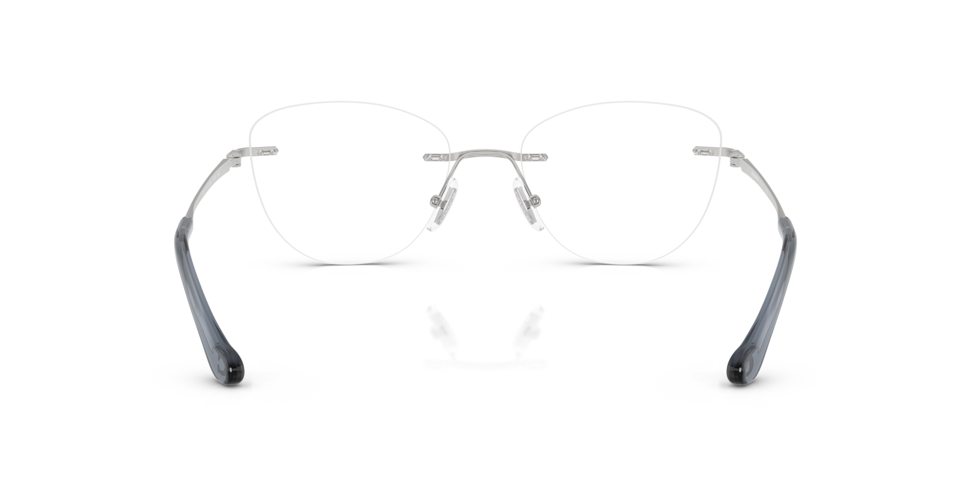 Coach HC5185 Cat Eye Eyeglasses - Shiny Silver