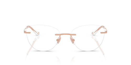 Coach HC5185 Cat Eye Eyeglasses - Shiny Rose Gold