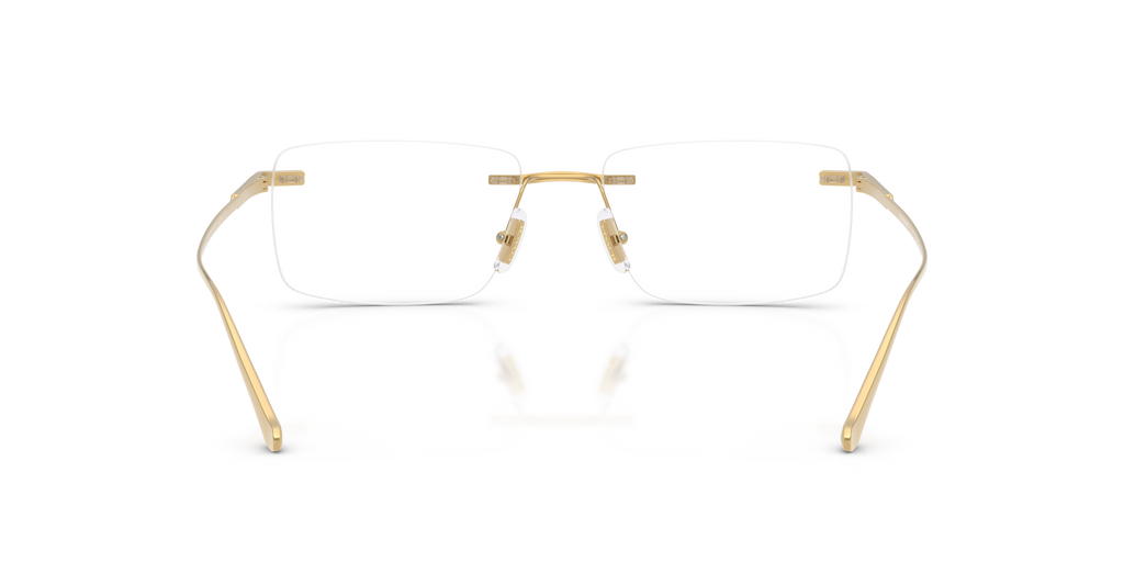 Coach HC5196TD Rectangle Eyeglasses - Shiny Gold