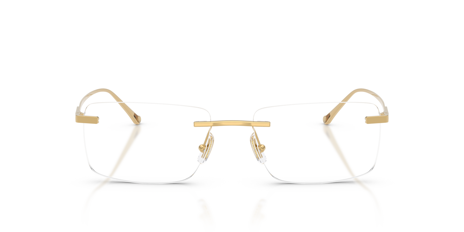 Coach HC5196TD Rectangle Eyeglasses - Shiny Gold