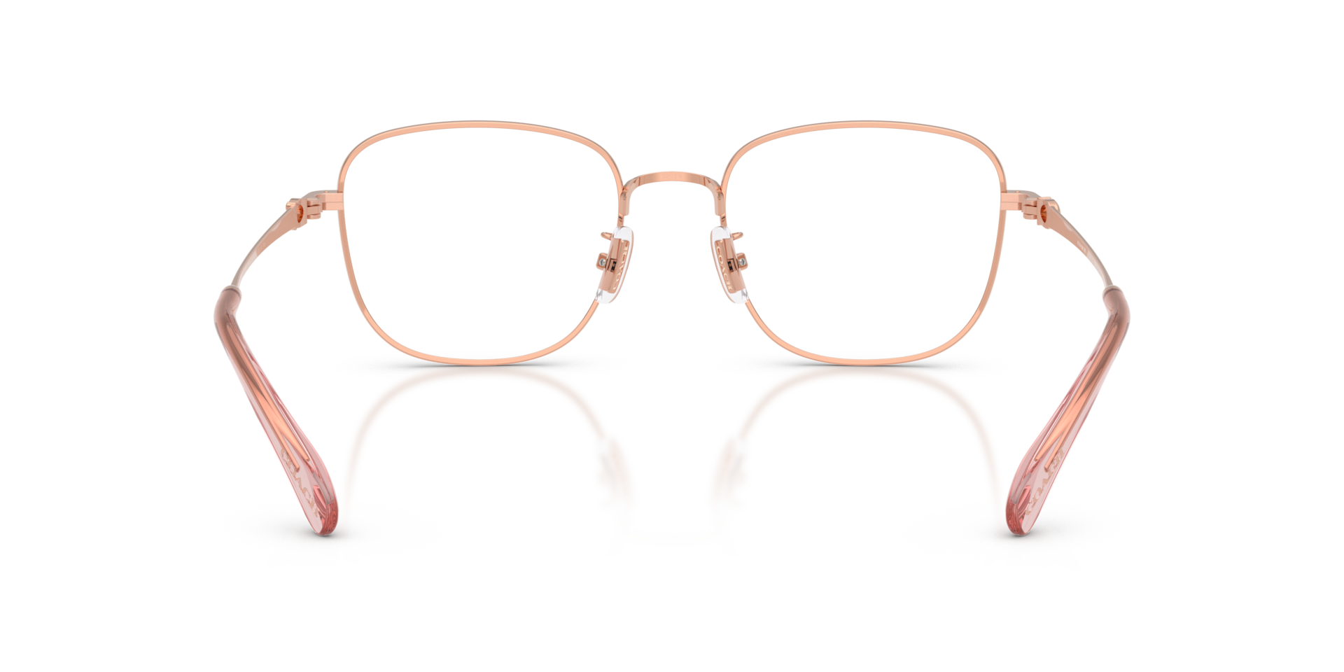 Coach HC5198TD Square Eyeglasses - Shiny Rose Gold