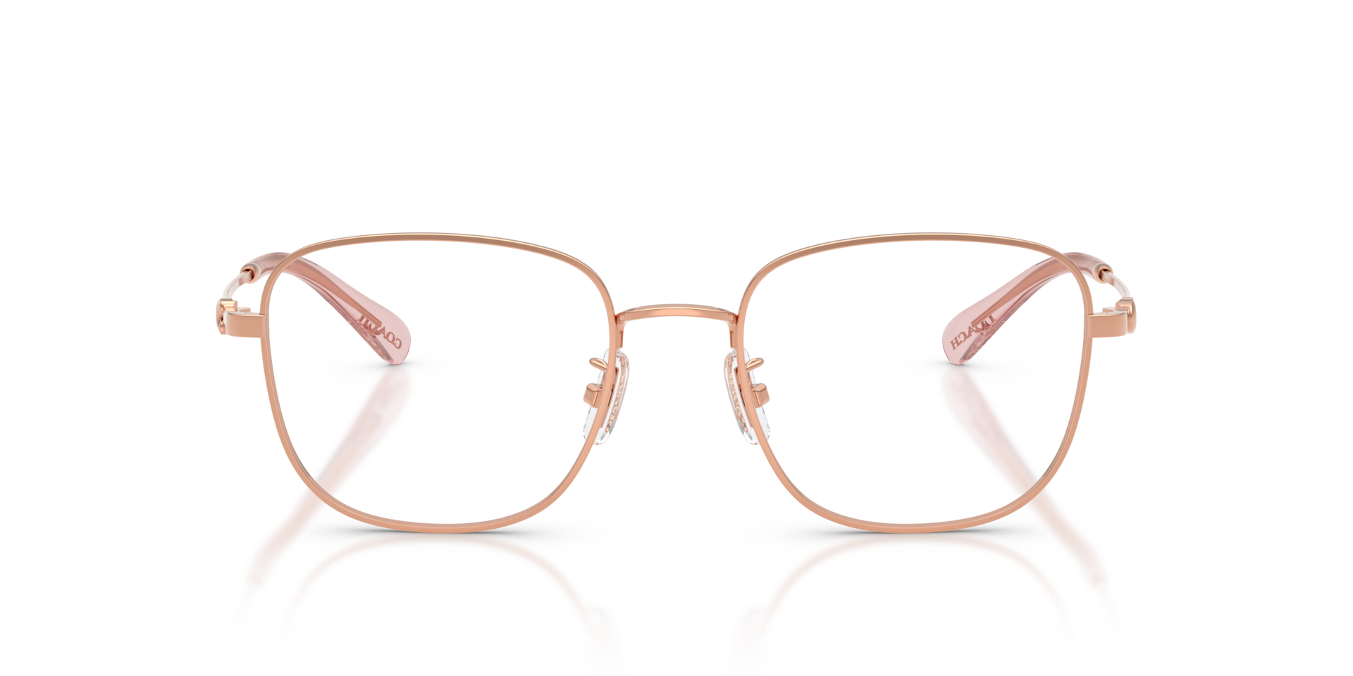 Coach HC5198TD Square Eyeglasses - Shiny Rose Gold