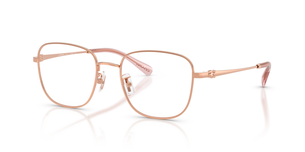 Coach HC5198TD Square Eyeglasses - Shiny Rose Gold