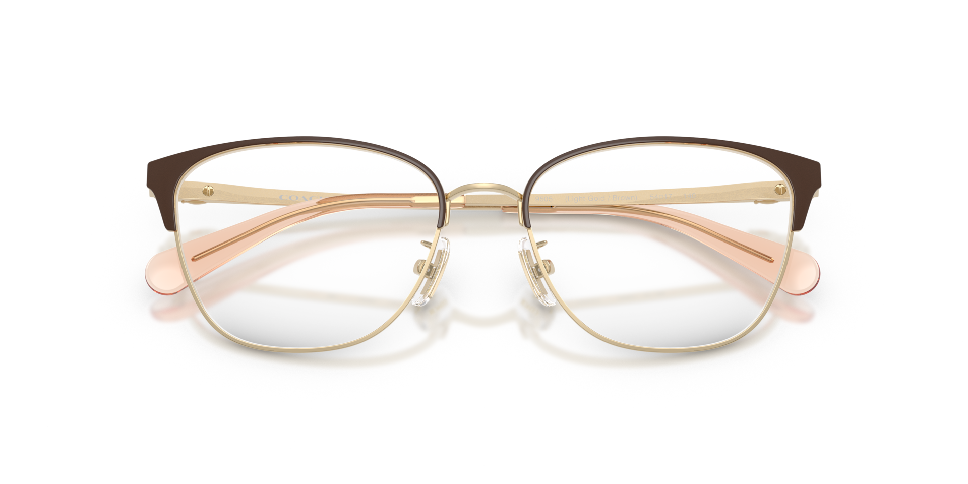 Coach HC5202 Cat Eye Eyeglasses - Light Gold Brown