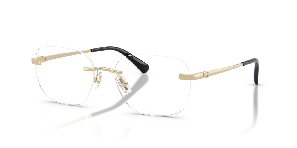 Coach HC5206D Geometric Eyeglasses - Shiny Light Gold