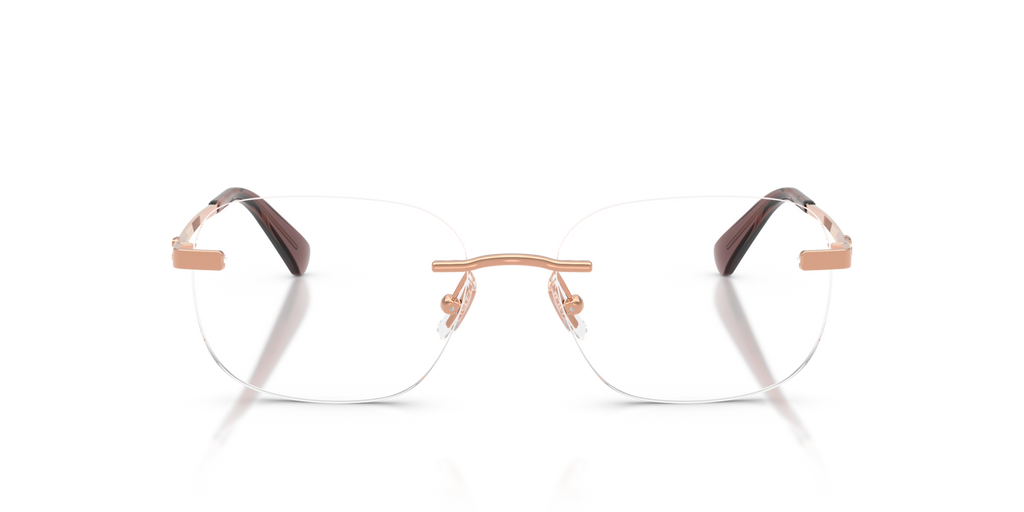 Coach HC5206D Geometric Eyeglasses - Shiny Rose Gold