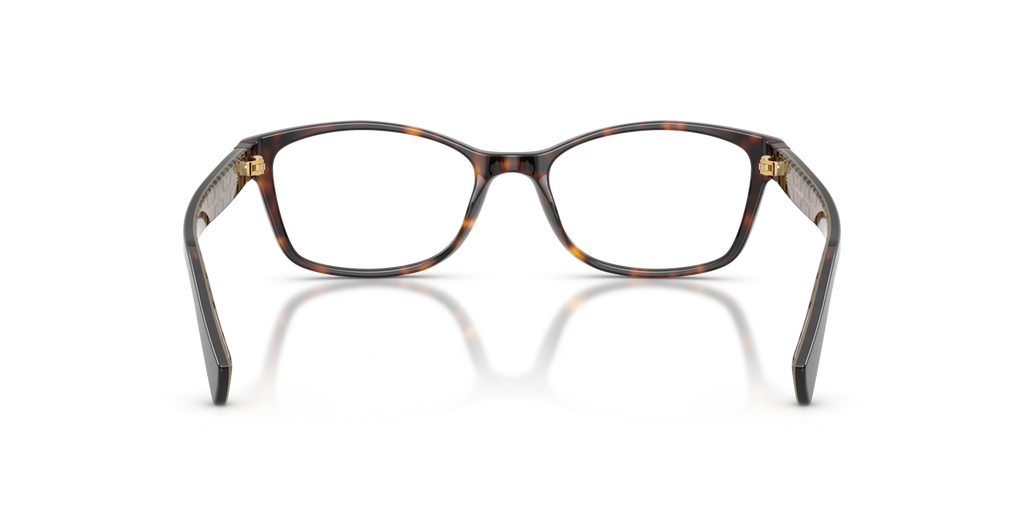 Coach HC6065 Rectangle Eyeglasses - Dark Tortoise