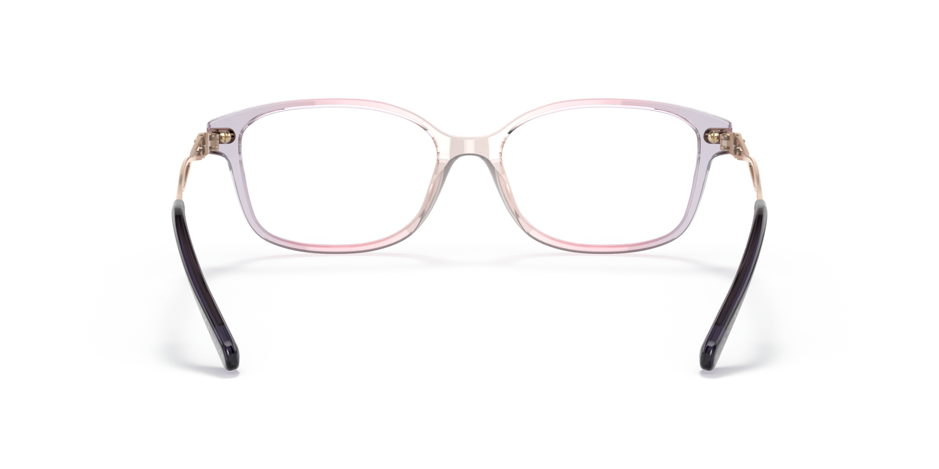 Coach HC6172 Rectangle Eyeglasses - Gradient Transparent Violet