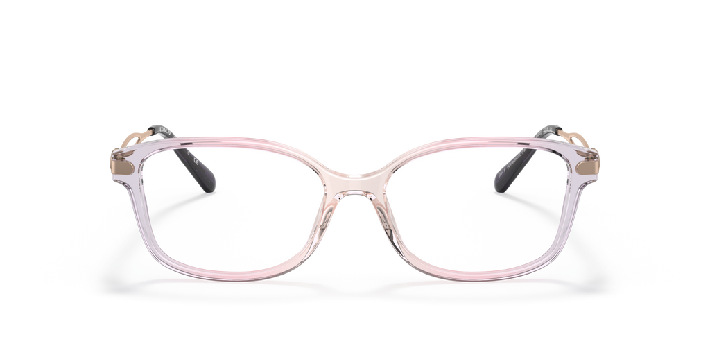 Coach HC6172 Rectangle Eyeglasses - Transparent Dusty Rose
