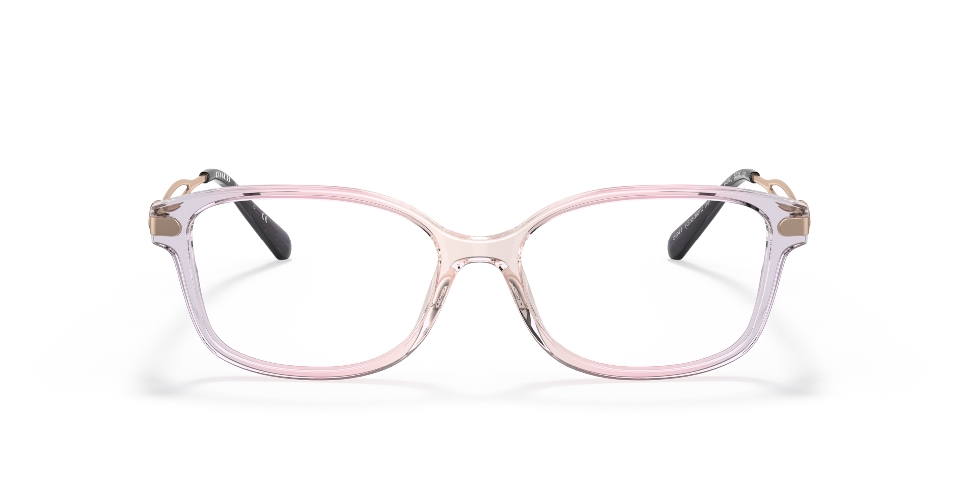 Coach HC6172 Rectangle Eyeglasses - Gradient Transparent Violet