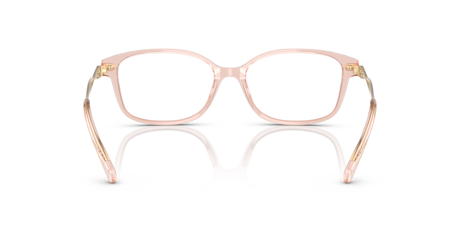 Coach HC6172 Rectangle Eyeglasses - Gradient Transparent Violet
