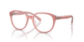 Coach HC6209U Round Eyeglasses - Milky Pink Transparent Pink