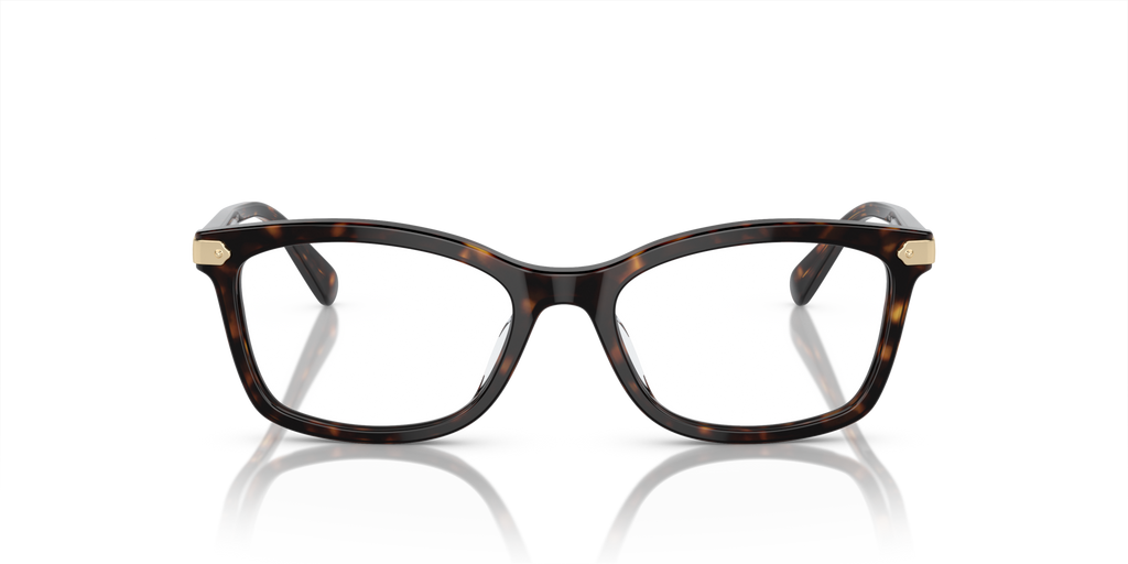 Coach HC6219U Rectangle Eyeglasses - Dark Tortoise