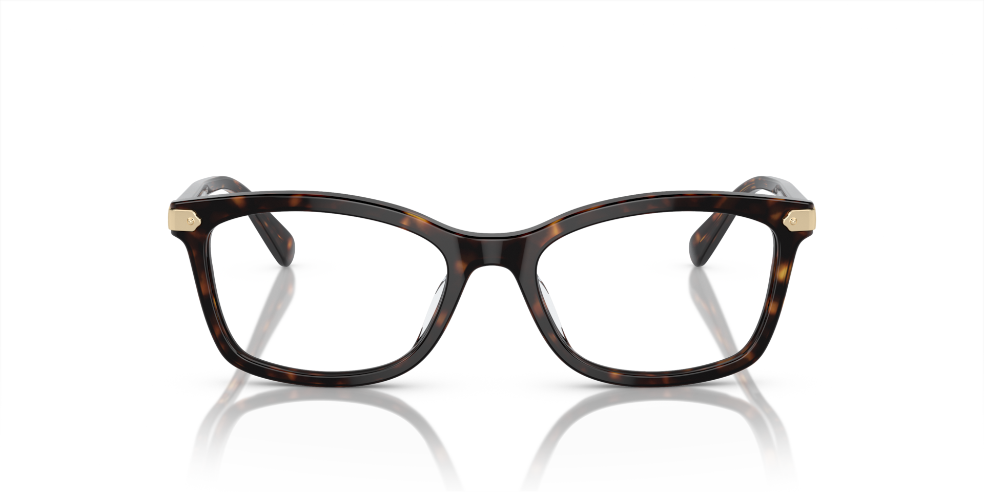 Coach HC6219U Rectangle Eyeglasses - Dark Tortoise