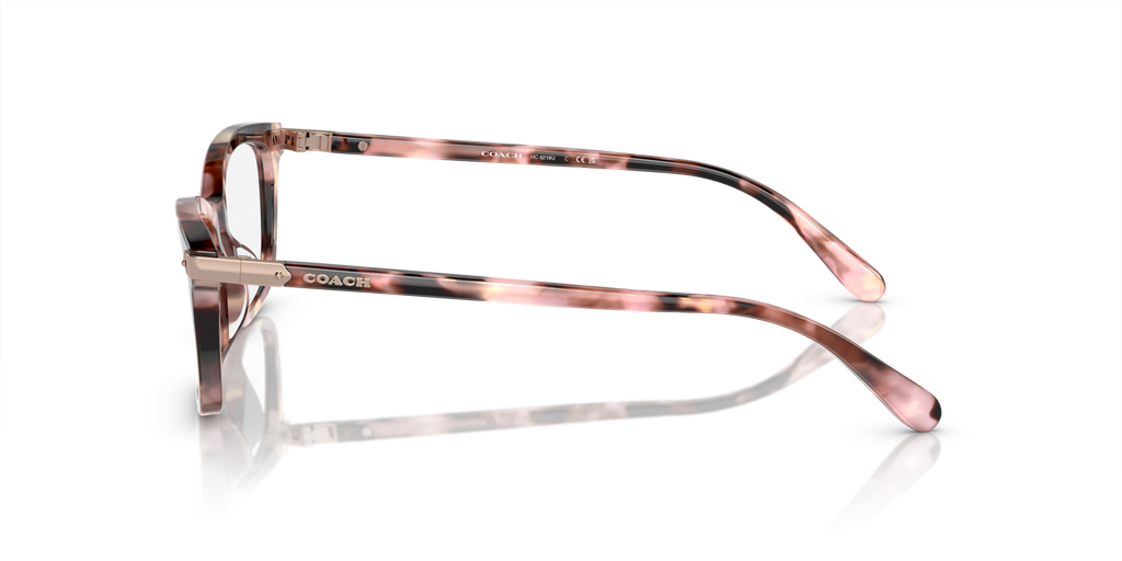 Coach HC6219U Rectangle Eyeglasses - Dark Tortoise