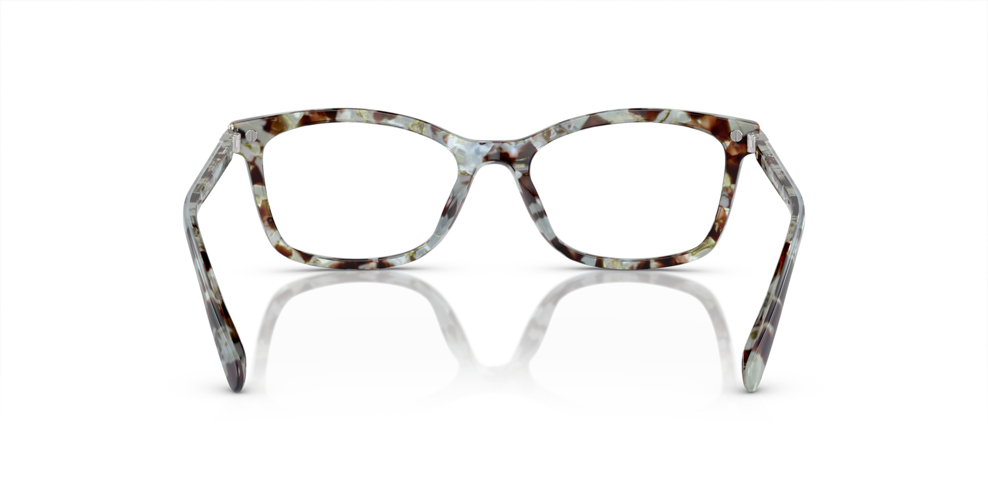 Coach HC6219U Rectangle Eyeglasses - Seaglass Tortoise