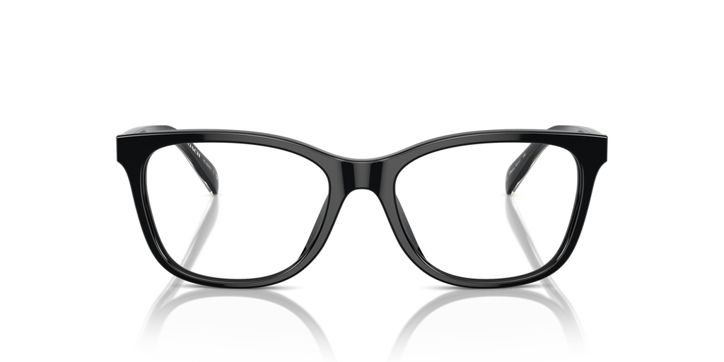 Coach HC6235U Square Eyeglasses - Transparent Amethyst