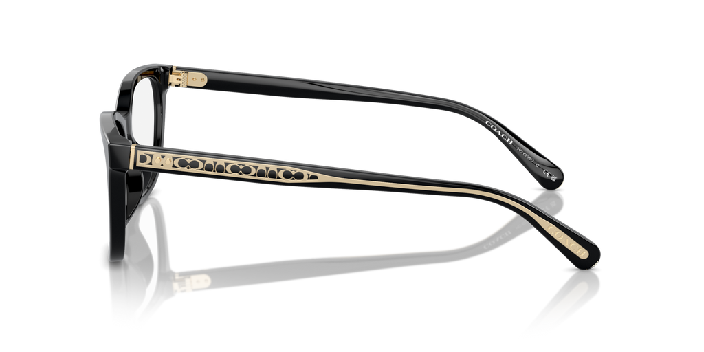 Coach HC6235U Square Eyeglasses - Black