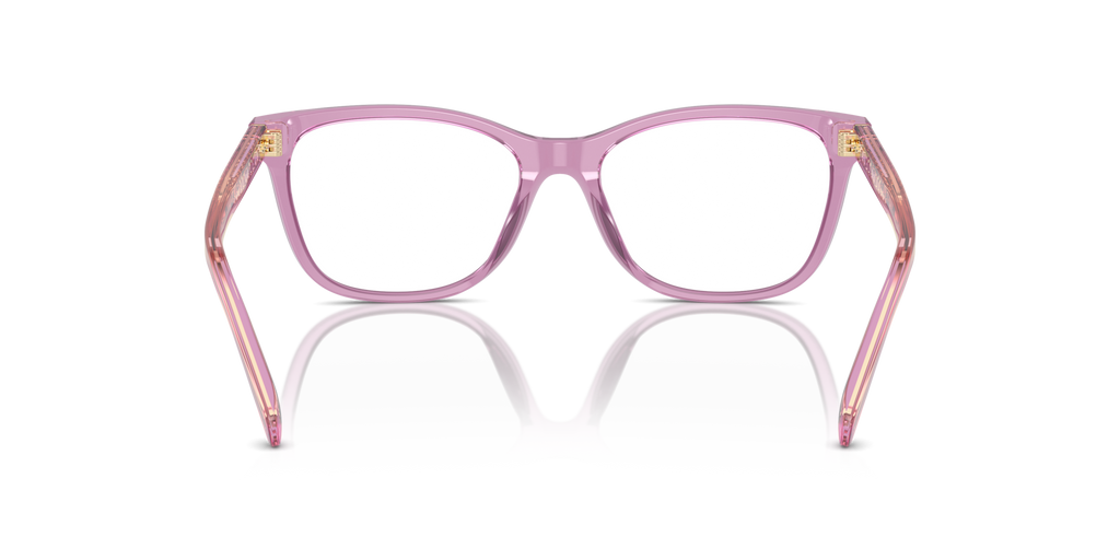 Coach HC6235U Square Eyeglasses - Transparent Amethyst
