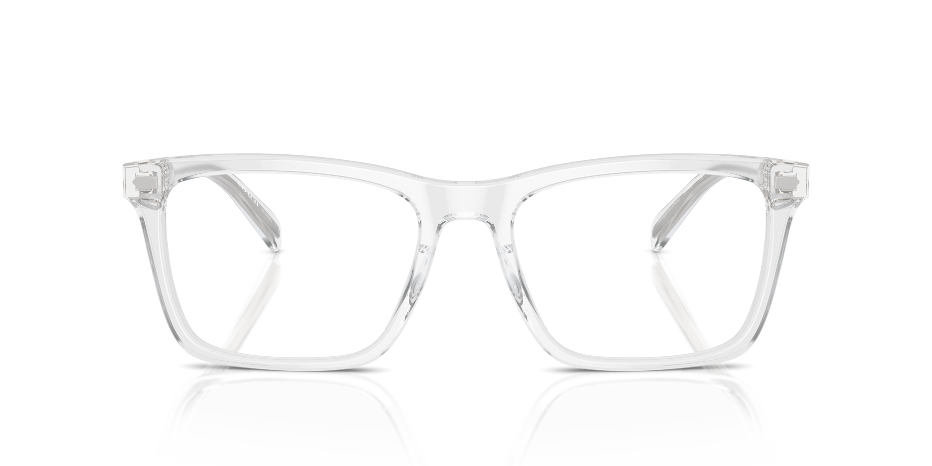 Coach HC6238U Square Eyeglasses - Transparent Clear