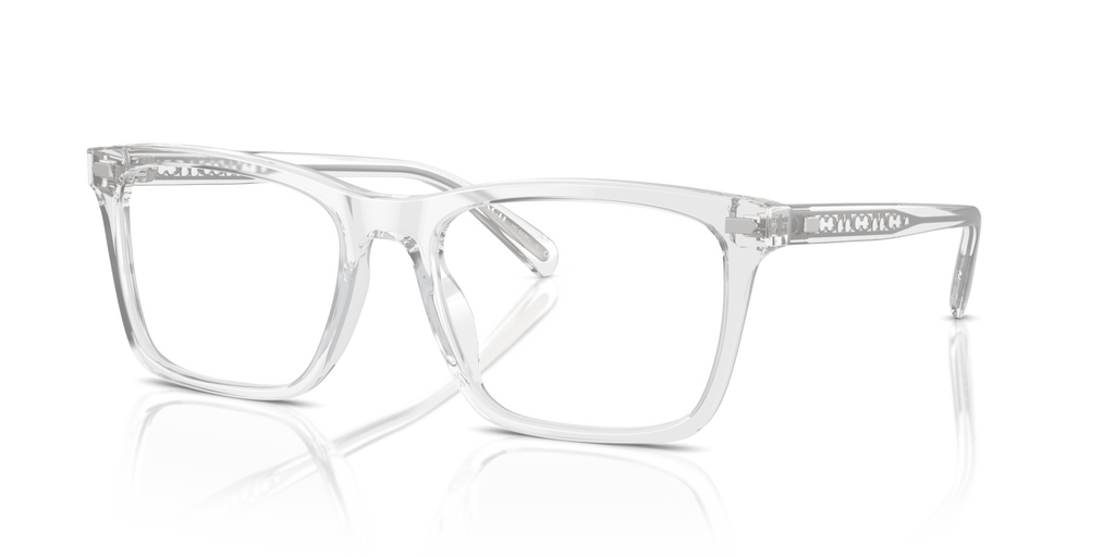 Coach HC6238U Square Eyeglasses - Transparent Clear