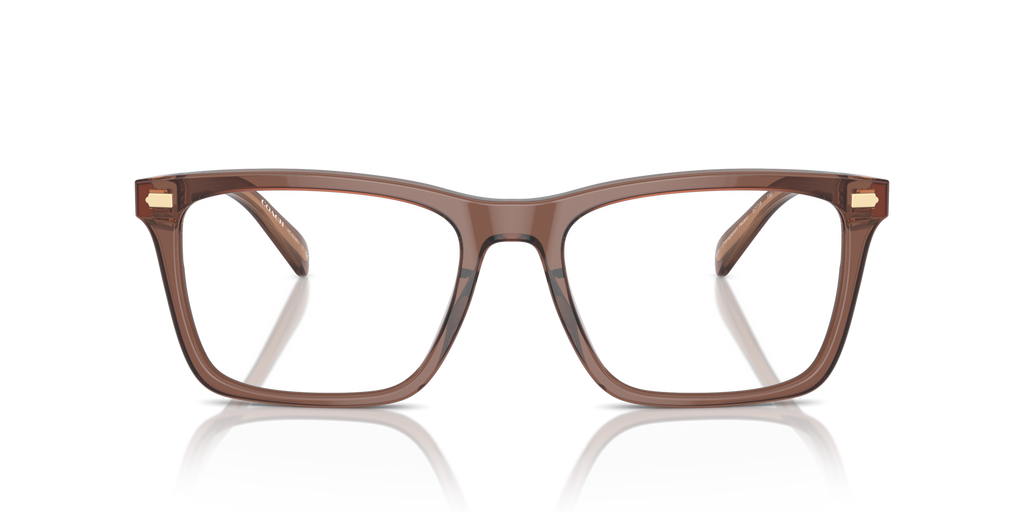 Coach HC6238U Square Eyeglasses - Transparent Clear