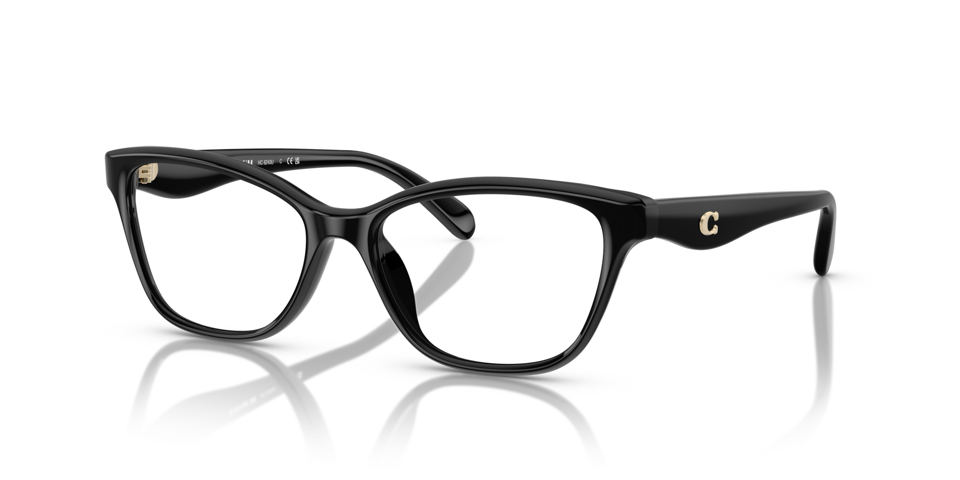 Coach HC6243U Pillow Eyeglasses - Black