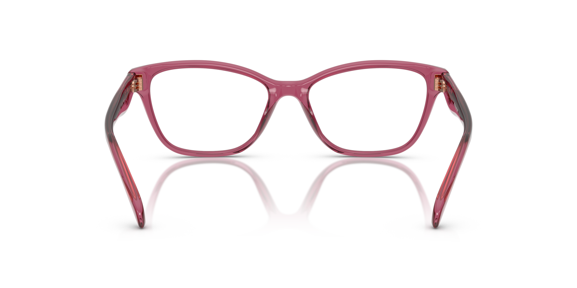 Coach HC6243U Pillow Eyeglasses - Transparent Burgundy