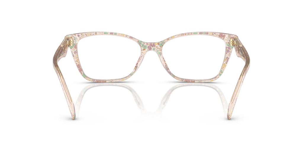 Coach HC6248U Cat Eye Eyeglasses - Transparent Floral Field