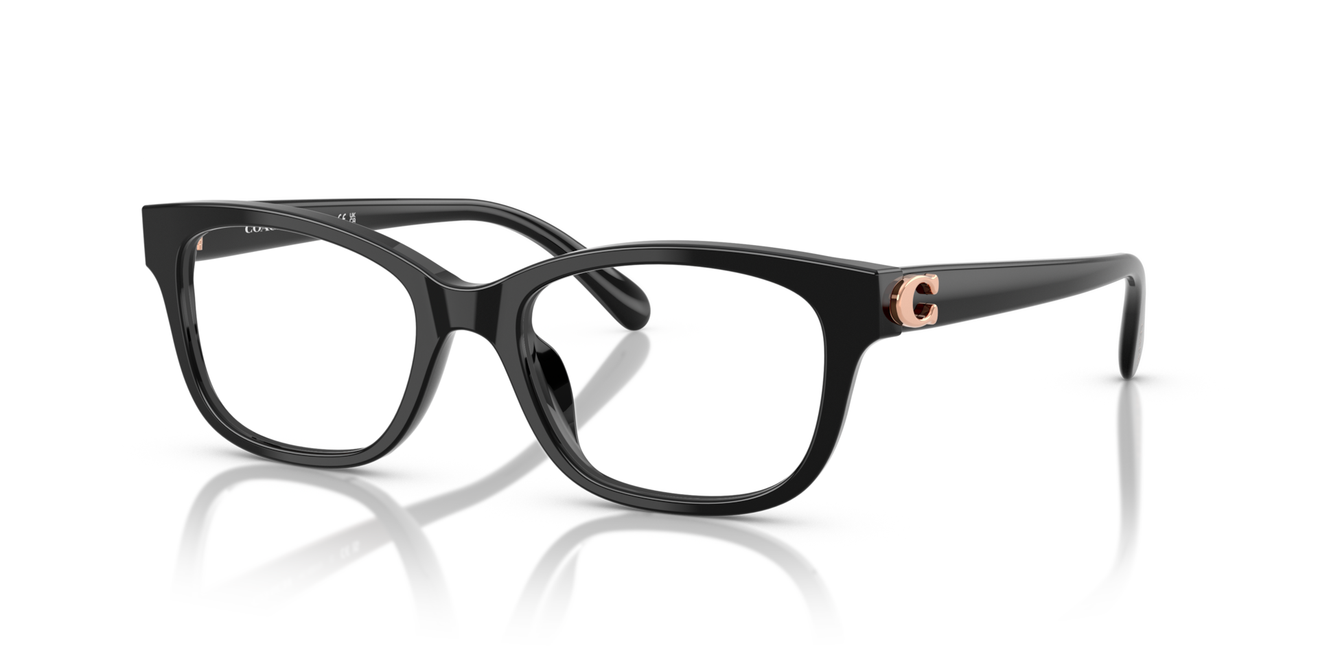 Coach HC6257U Square Eyeglasses - Black