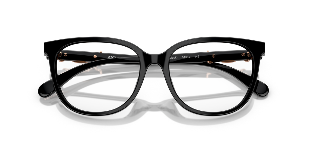 Coach HC6260U Square Eyeglasses - Black