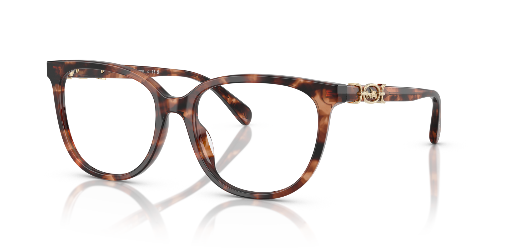 Coach HC6260U Square Eyeglasses - Black