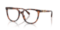 Coach HC6260U Square Eyeglasses - Peach Tortoise