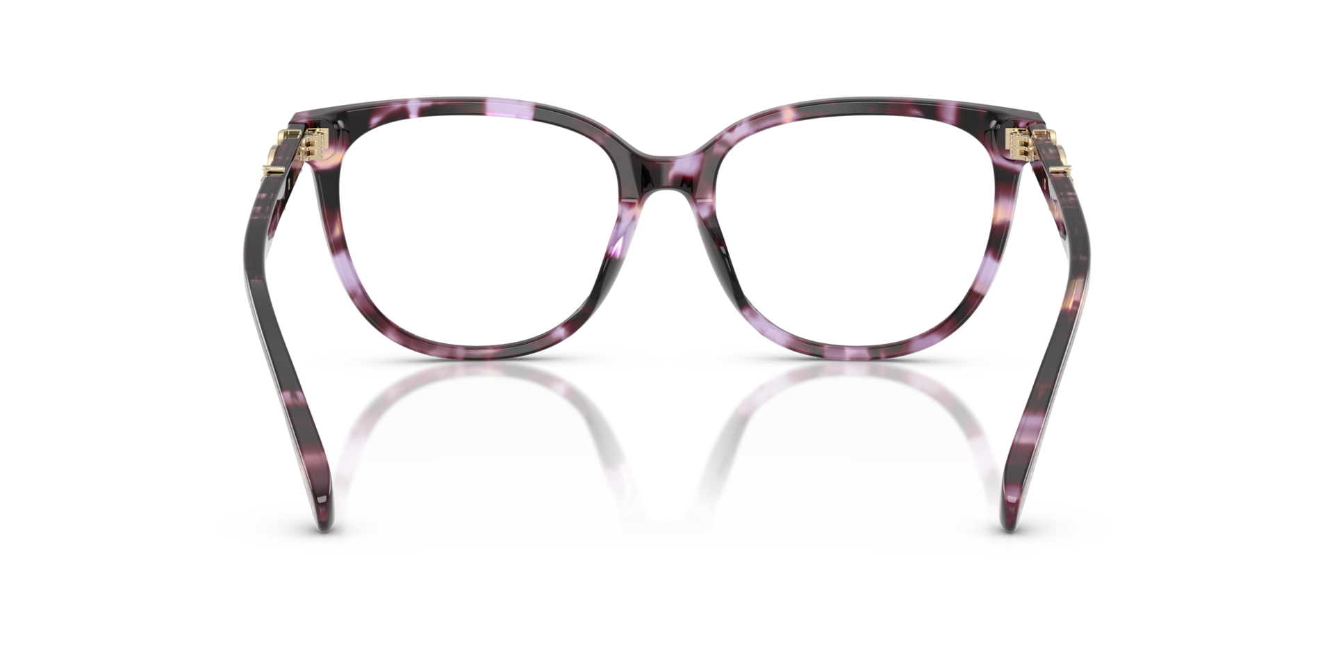 Coach HC6260U Square Eyeglasses - Purple Tortoise
