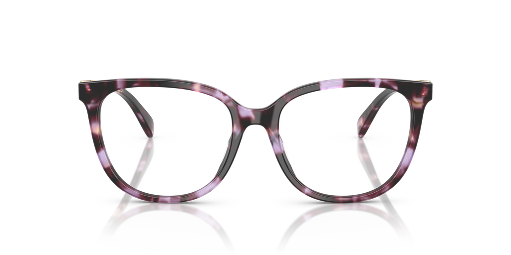 Coach HC6260U Square Eyeglasses - Purple Tortoise