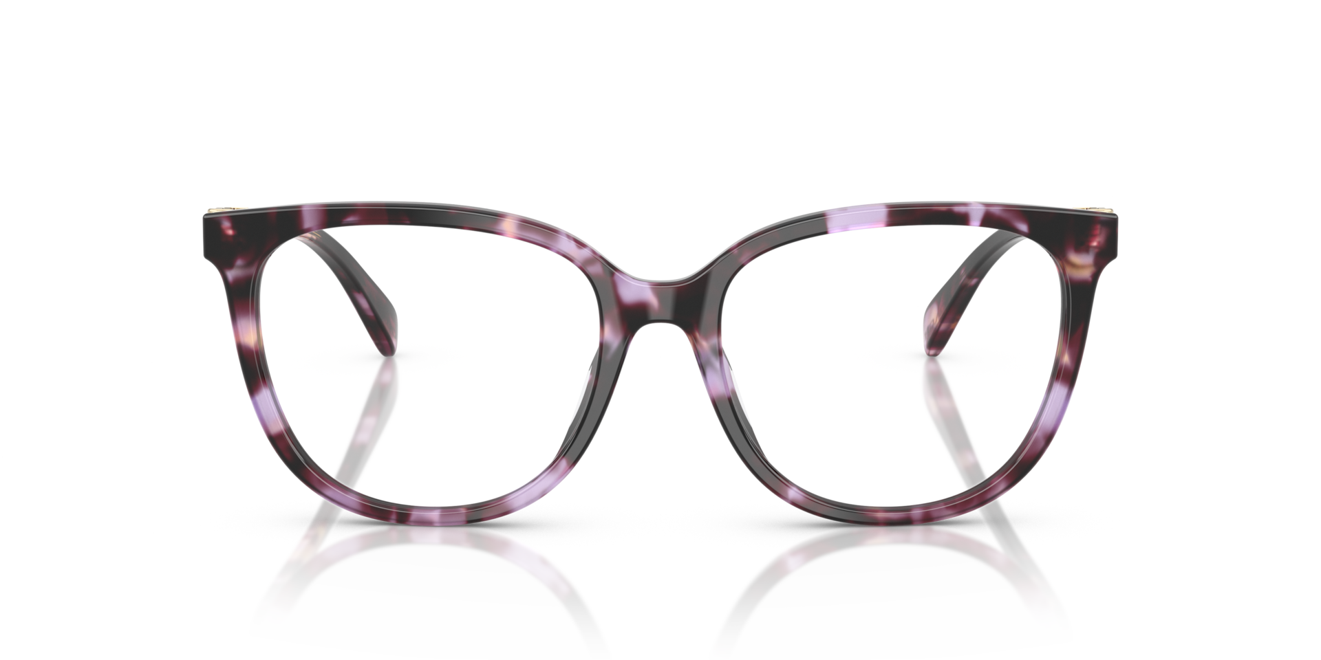 Coach HC6260U Square Eyeglasses - Purple Tortoise
