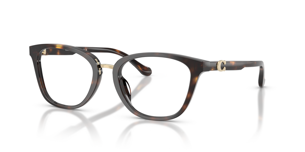 Coach HC6272U Square Eyeglasses - Dark Tortoise