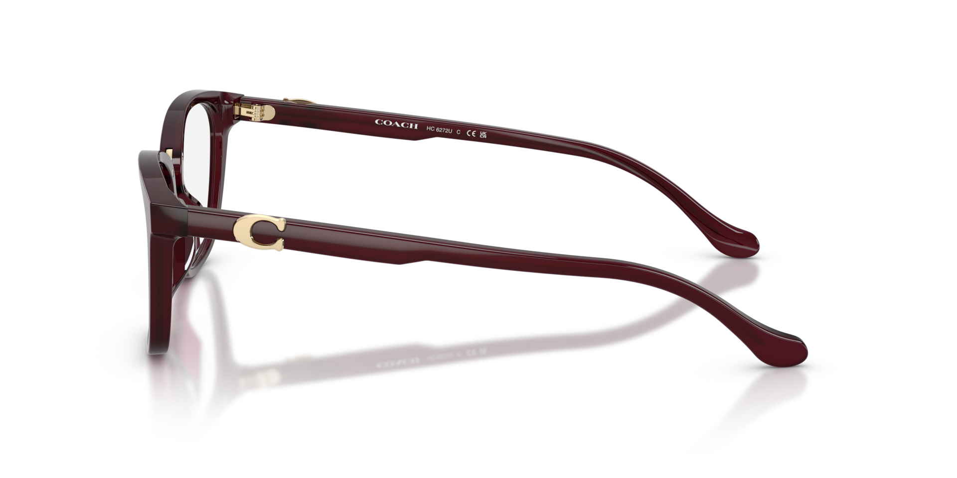 Coach HC6272U Square Eyeglasses - Dark Tortoise