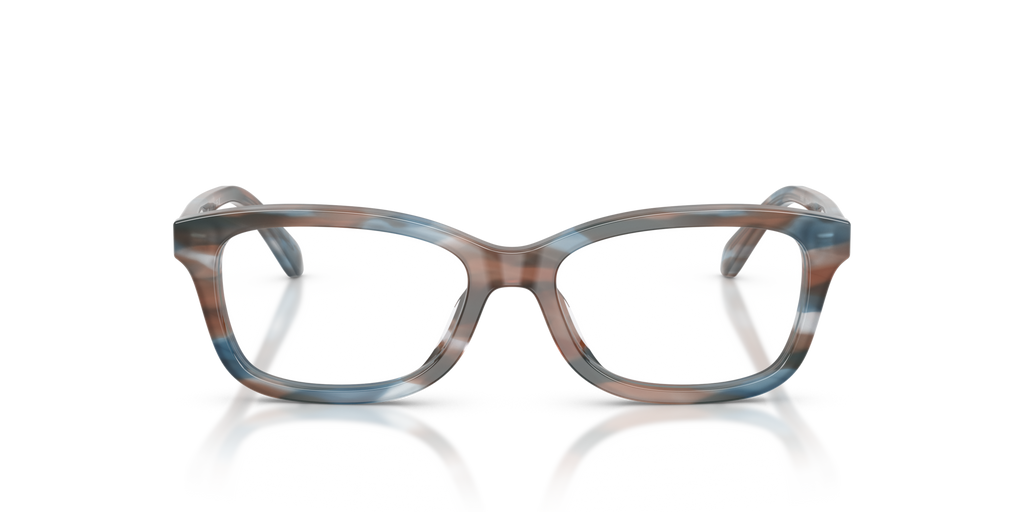 Coach HC6275U Rectangle Eyeglasses - Striated Redwood Maple