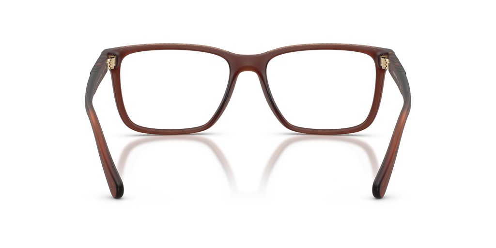 Coach HC6278U Rectangle Eyeglasses - Matte Transparent Brown