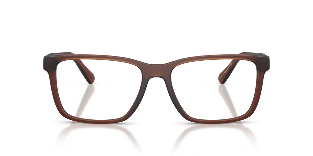 Coach HC6278U Rectangle Eyeglasses - Matte Transparent Brown