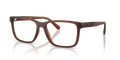 Coach HC6278U Rectangle Eyeglasses - Matte Transparent Brown